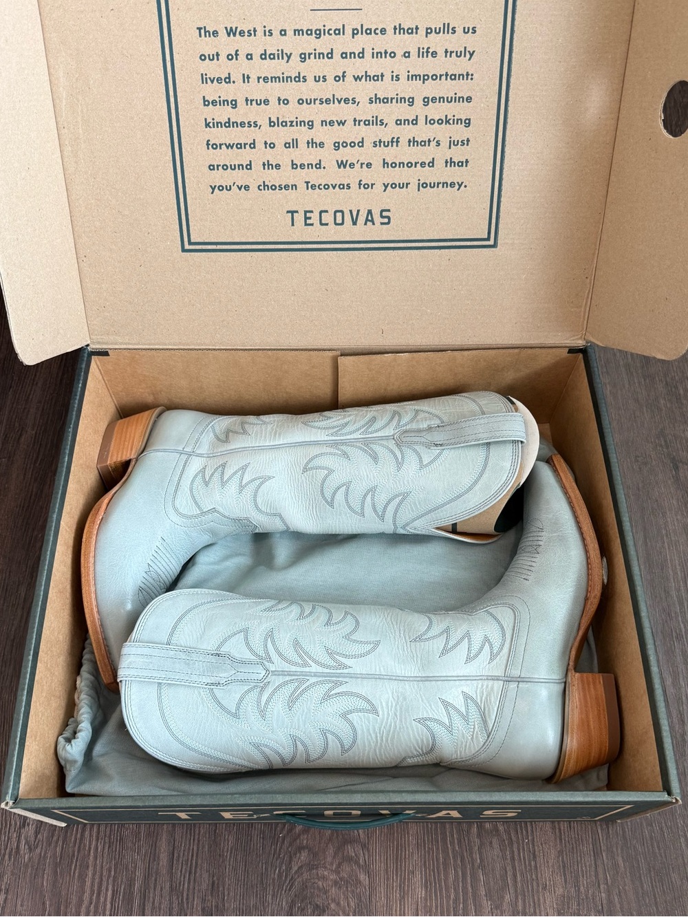 Tecovas Annie Slate Blue